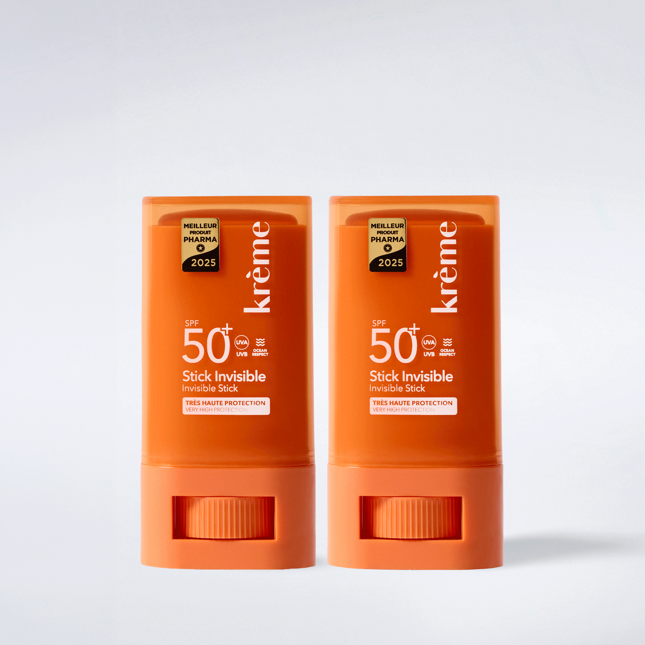 Stick Solaire Invisible SPF 50+ x2