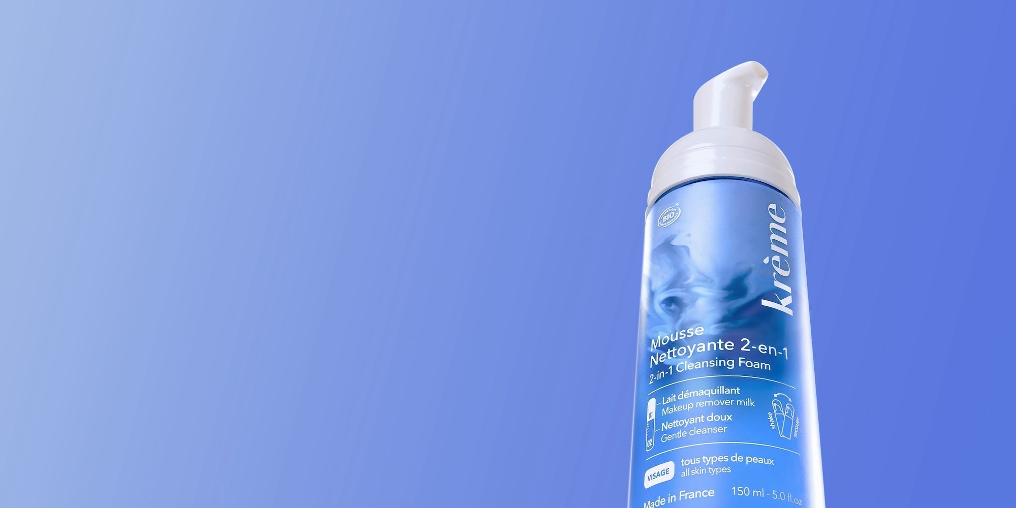 La Mousse Nettoyante 2-en-1 Krème