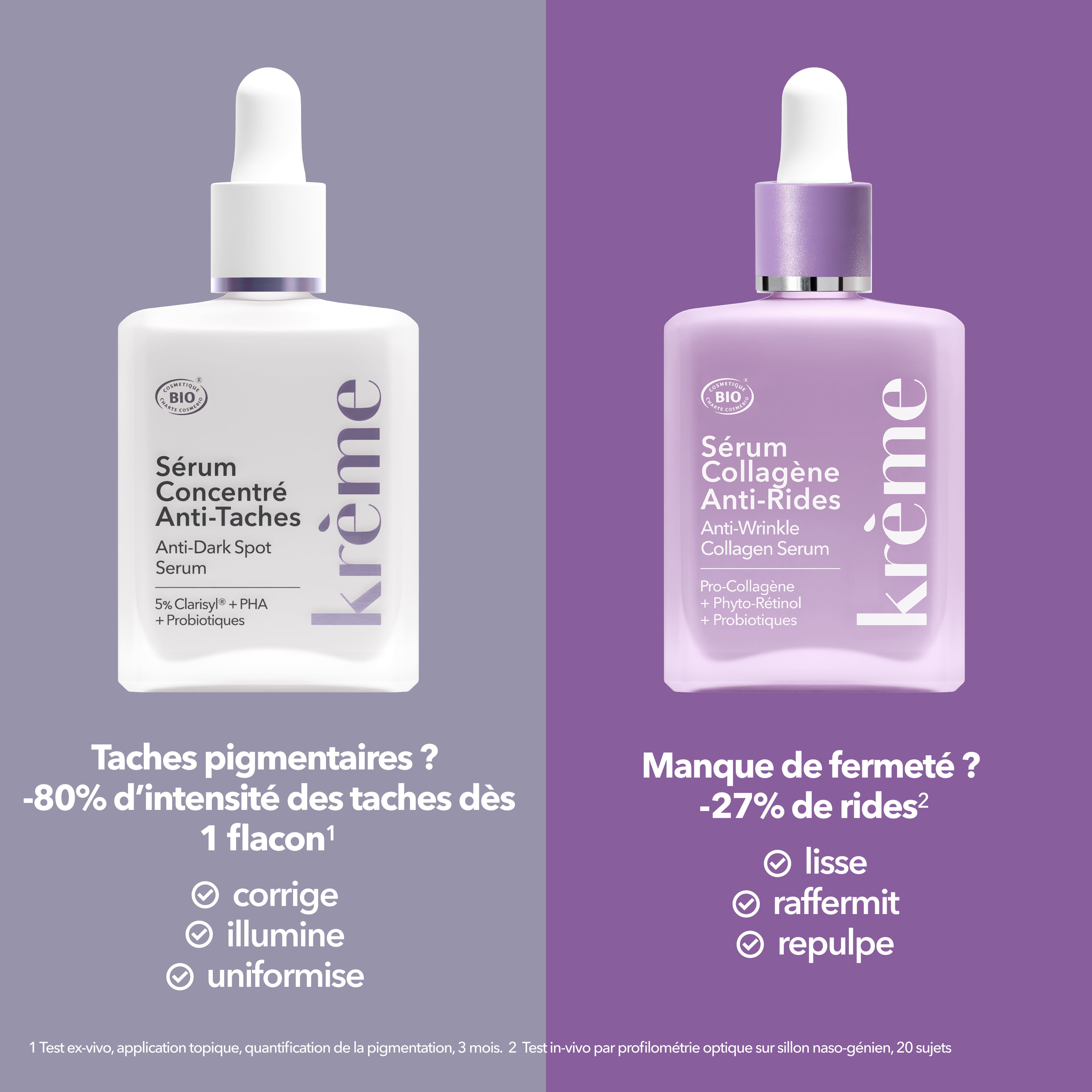 Duo Sérums Rides & Taches
