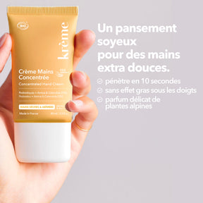 Krème Crème Mains Concentrée Pansement Soyeux