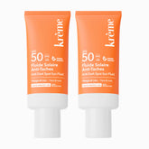 Duo crème solaire visage anti taches