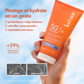 Hydratation Lait Solaire Krème