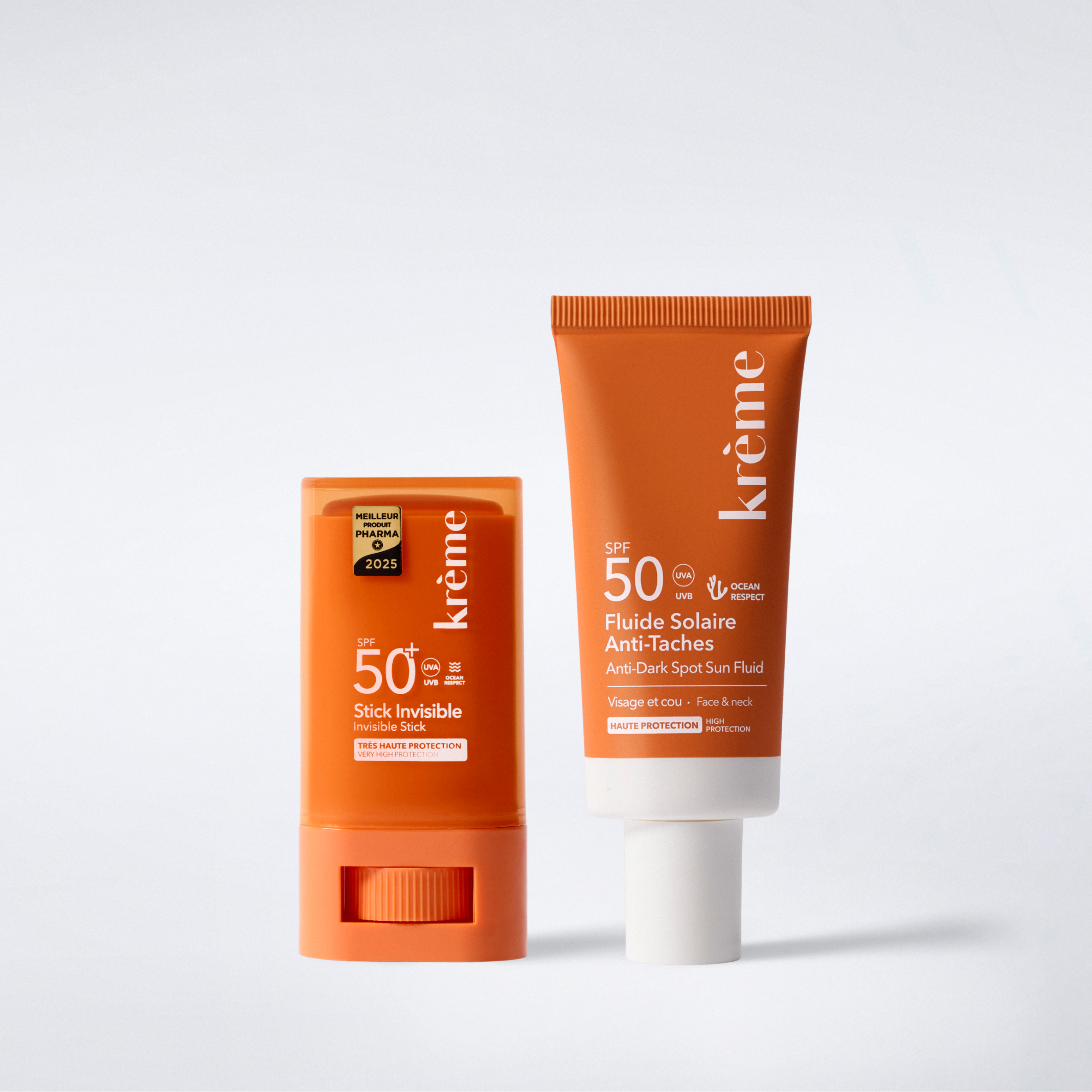 Duo Solaire Invisible Stick + Fluide
