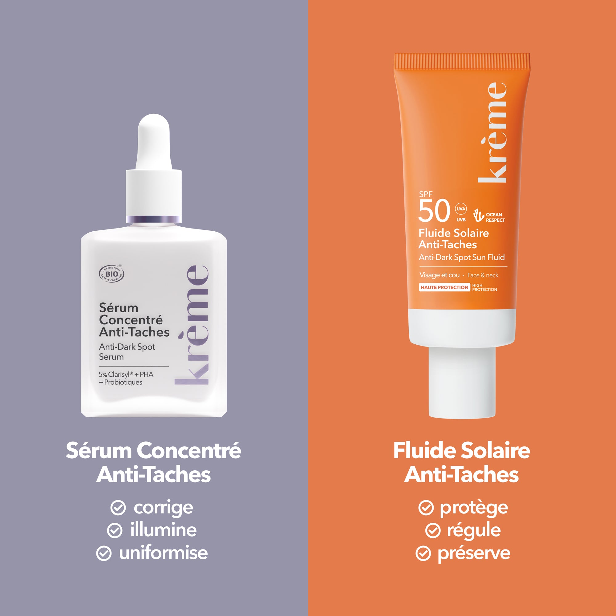Duo Sérum & Fluide Anti-Taches